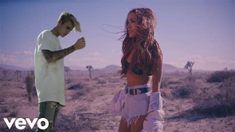 Justin Bieber and Ariana Grande's 'Stuck With U' .